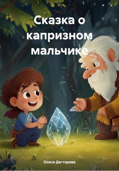 Обложка книги  «Сказка о капризном мальчике»