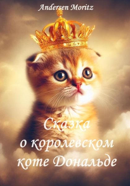 Обложка книги  «Сказка о королевском коте Дональде»