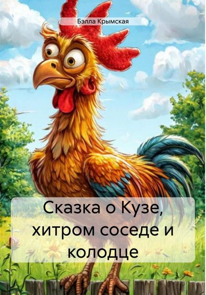 Обложка книги  «Сказка о Кузе, хитром соседе и колодце»