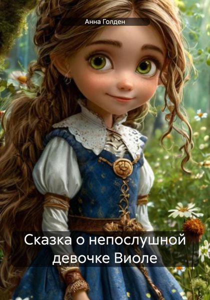 Обложка книги  «Сказка о непослушной девочке Виоле»