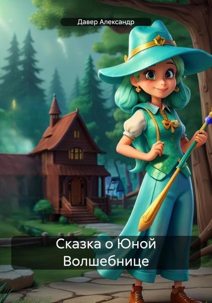 Обложка книги  «Сказка о Юной Волшебнице»