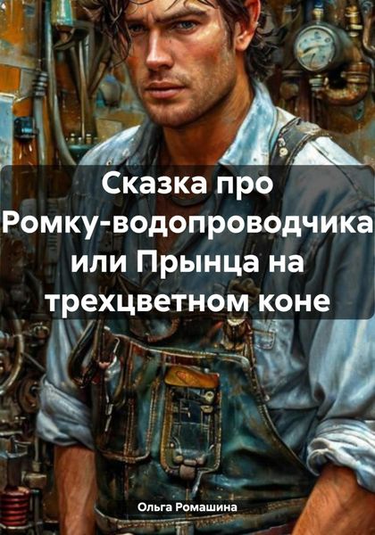 Обложка книги  «Сказка про Ромку-водопроводчика или Прынца на трехцветном коне»