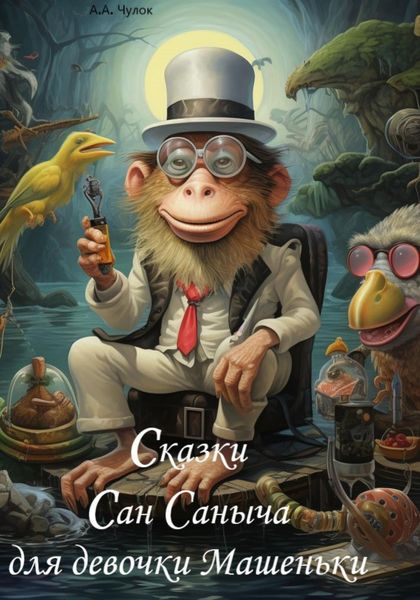 Обложка книги  «Сказки Сан Саныча для девочки Машеньки»