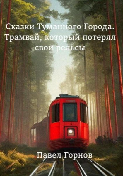 Обложка книги  «Сказки туманного города. Трамвай, который потерял свои рельсы»