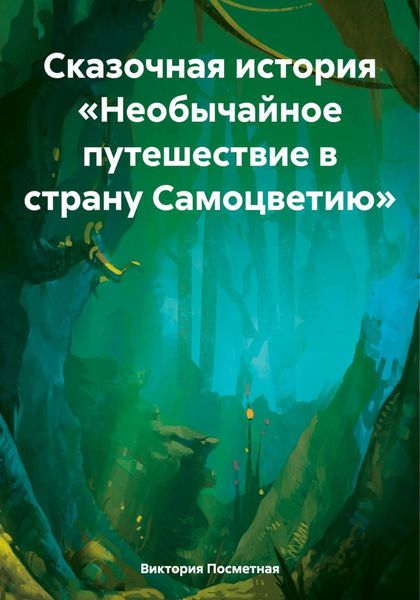 Обложка книги  «Сказочная история «Необычайное путешествие в страну Самоцветию»»