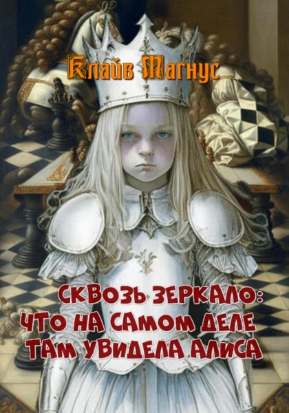 Обложка книги  «Сквозь зеркало. Что на самом деле там увидела Алиса»