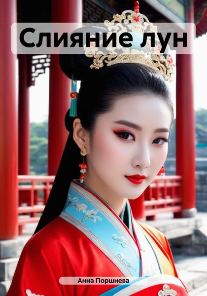 Обложка книги  «Слияние лун»