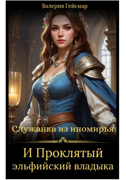 Обложка книги  «Служанка из иномирья и проклятый эльфийский владыка»