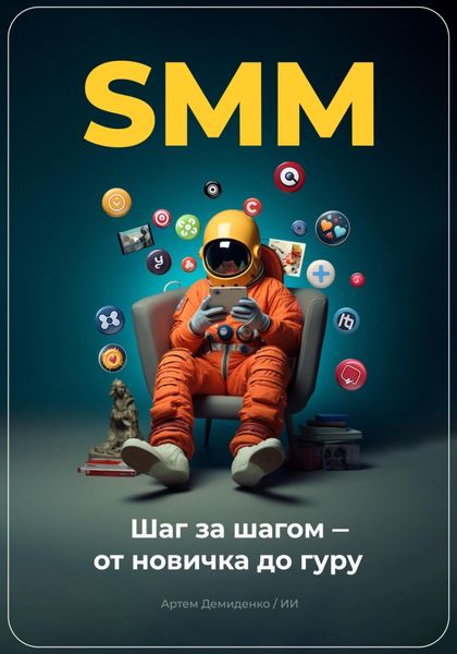 Обложка книги  «SMM: Шаг за шагом – от новичка до гуру»