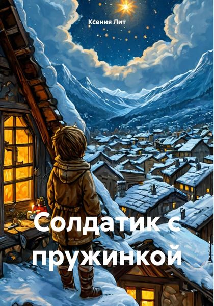 Обложка книги  «Солдатик с пружинкой»
