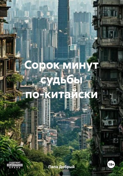 Обложка книги  «Сорок минут судьбы по-китайски»