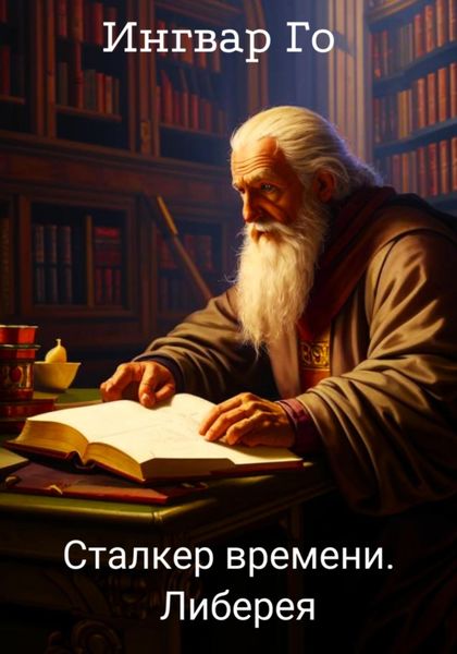 Обложка книги  «Сталкер времени. Либерея»