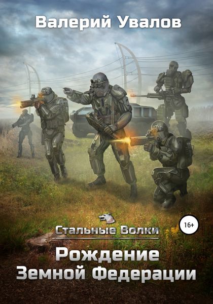Обложка книги  «Стальные Волки. Рождение Земной Федерации»