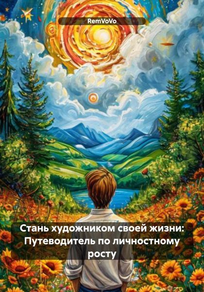 Обложка книги  «Стань художником своей жизни: Путеводитель по личностному росту»