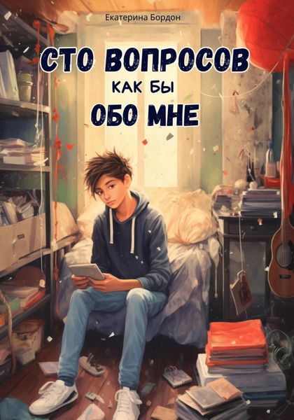 Обложка книги  «Сто вопросов как бы обо мне»