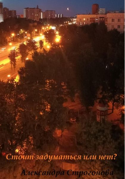 Обложка книги  «Стоит задуматься или нет?»