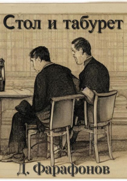 Обложка книги  «Стол и табурет»