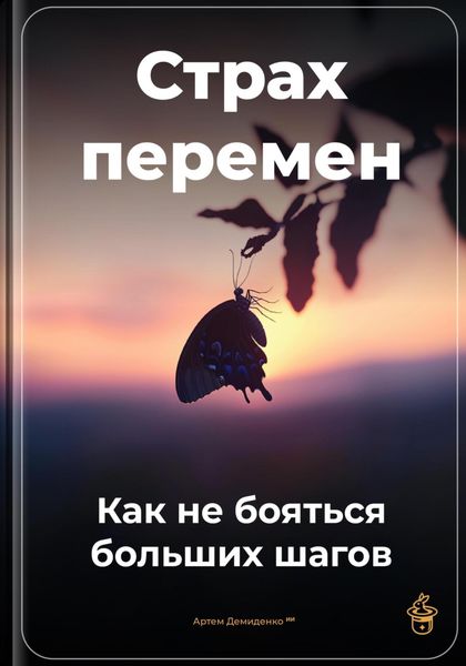 Обложка книги  «Страх перемен: Как не бояться больших шагов»