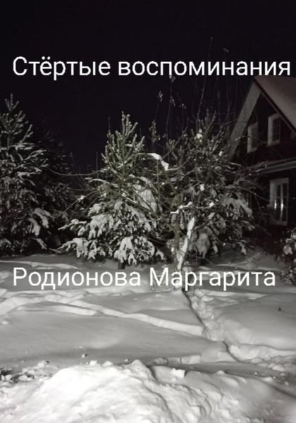 Обложка книги  «Стёртые воспоминания»