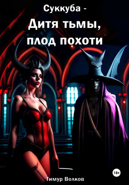 Обложка книги  «Суккуба – дитя тьмы, плод похоти»