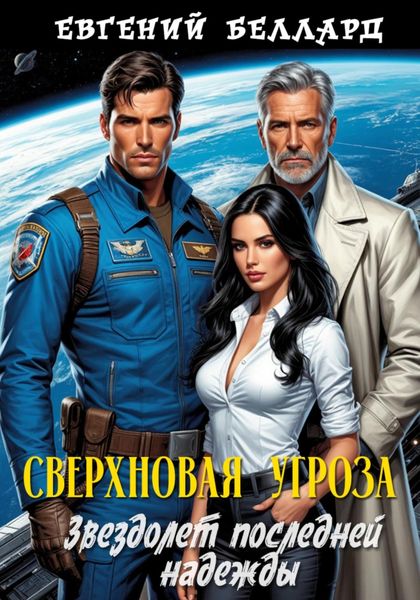Обложка книги  «Сверхновая угроза: Звездолёт последней надежды»