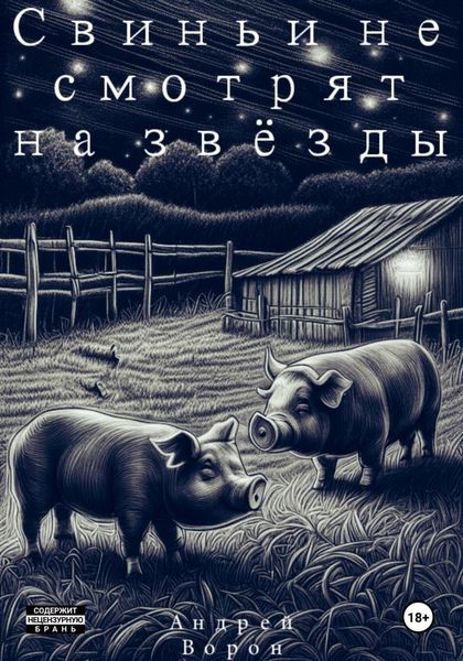 Обложка книги  «Свиньи не смотрят на звёзды»
