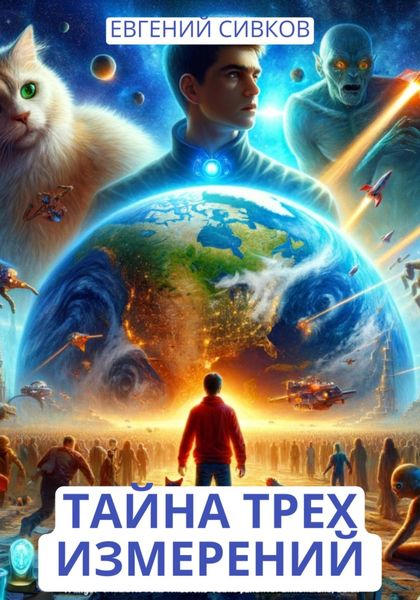 Обложка книги  «Тайна трех измерений»