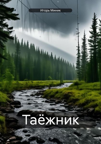 Обложка книги  «Таёжник»