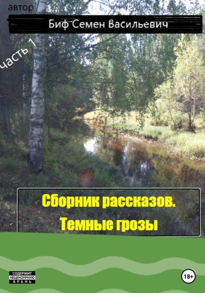 Обложка книги  «Темные грозы. Сборник рассказов. Часть 1»