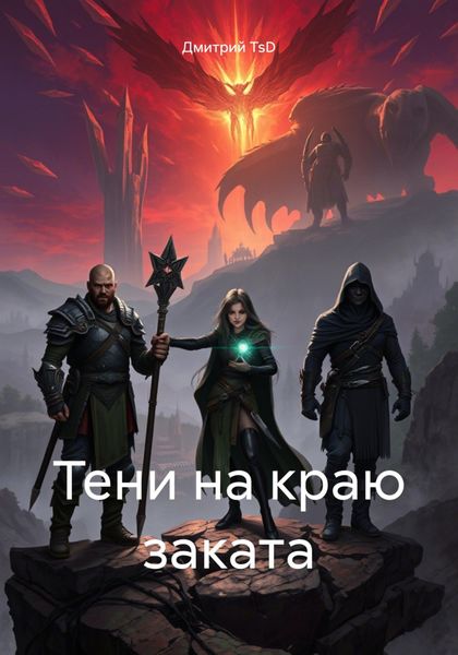 Обложка книги  «Тени на краю заката»