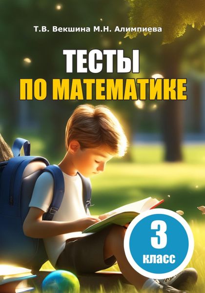 Обложка книги  «Тесты по математике. 3 класс»
