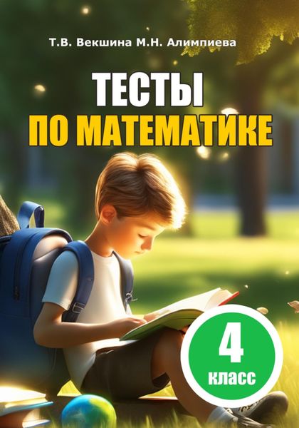 Обложка книги  «Тесты по математике. 4 класс»