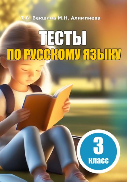 Обложка книги  «Тесты по русскому языку. 3 класс»