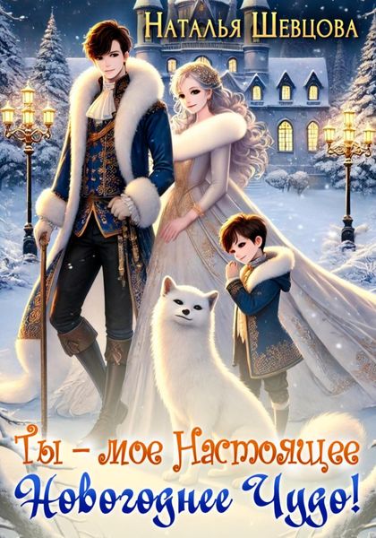 Обложка книги  «Ты – моё Настоящее Новогоднее Чудо!»