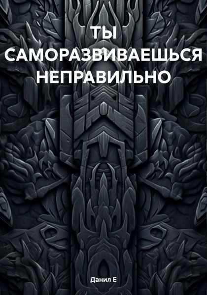 Обложка книги  «ТЫ САМОРАЗВИВАЕШЬСЯ НЕПРАВИЛЬНО»