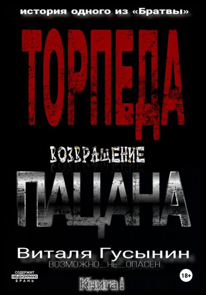 Обложка книги  «Торпеда. Возвращение пацана. Книга 1»