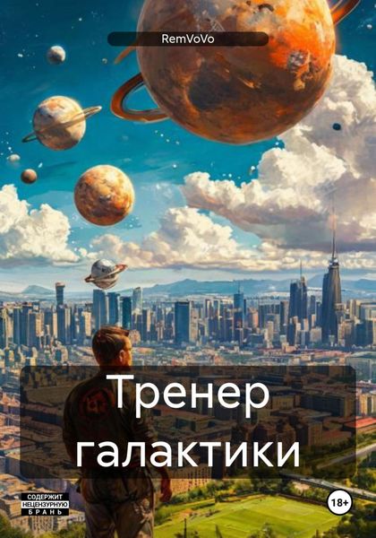 Обложка книги  «Тренер галактики»