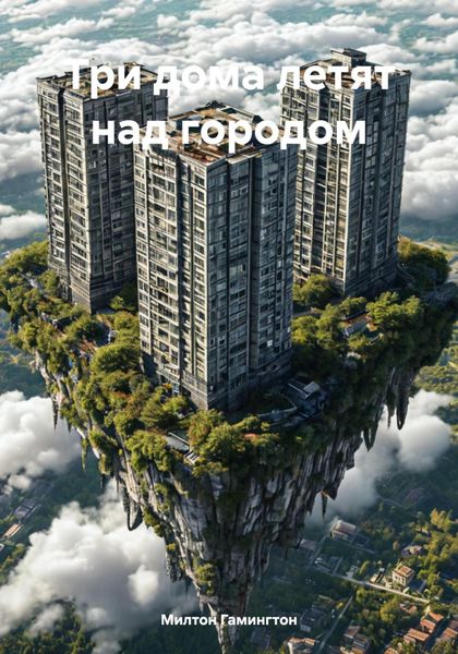Обложка книги  «Три дома летят над городом»