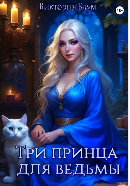 Обложка книги  «Три принца для ведьмы»