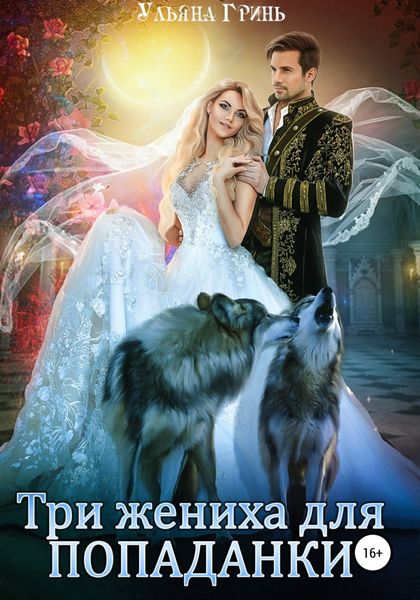 Обложка книги  «Три жениха для попаданки»