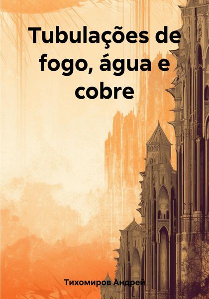 Обложка книги  «Tubulações de fogo, água e cobre»