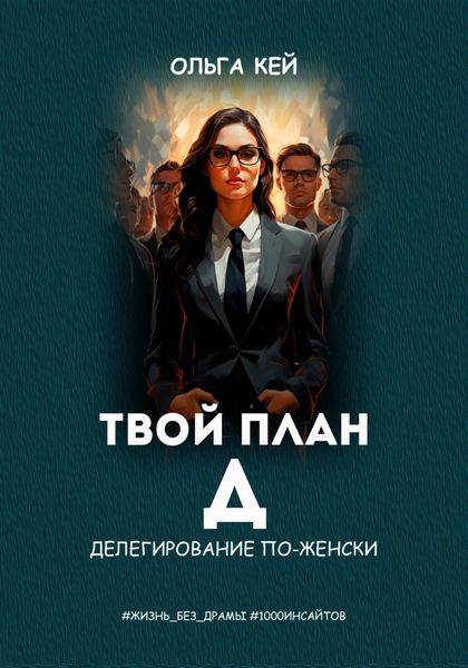 Обложка книги  «Твой план Д. Делегирование по-женски»