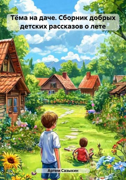 Обложка книги  «Тёма на даче. Сборник добрых детских рассказов о лете»