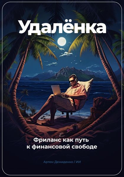 Обложка книги  «Удаленка. Фриланс как путь к финансовой свободе»