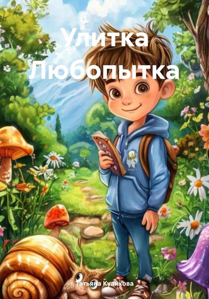 Обложка книги «Улитка Любопытка»