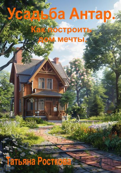 Обложка книги  «Усадьба «Антар». Как построить дом мечты»