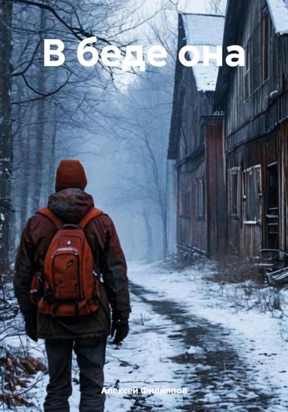 Обложка книги  «В беде она»