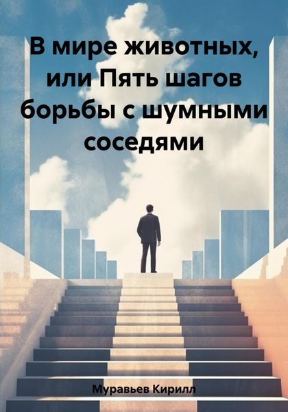 Обложка книги  «В мире животных, или Пять шагов борьбы с шумными соседями»