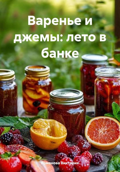 Обложка книги  «Варенье и джемы: лето в банке»