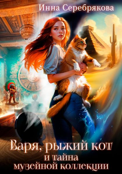 Обложка книги  «Варя, рыжий кот и тайна музейной коллекции»